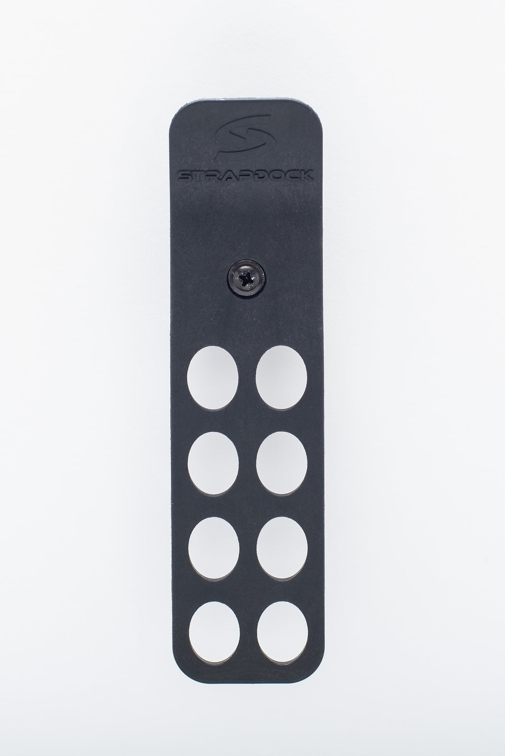 StrapDock™ – Compact Vertical Cargo Strap & Bungee Cord Organizer